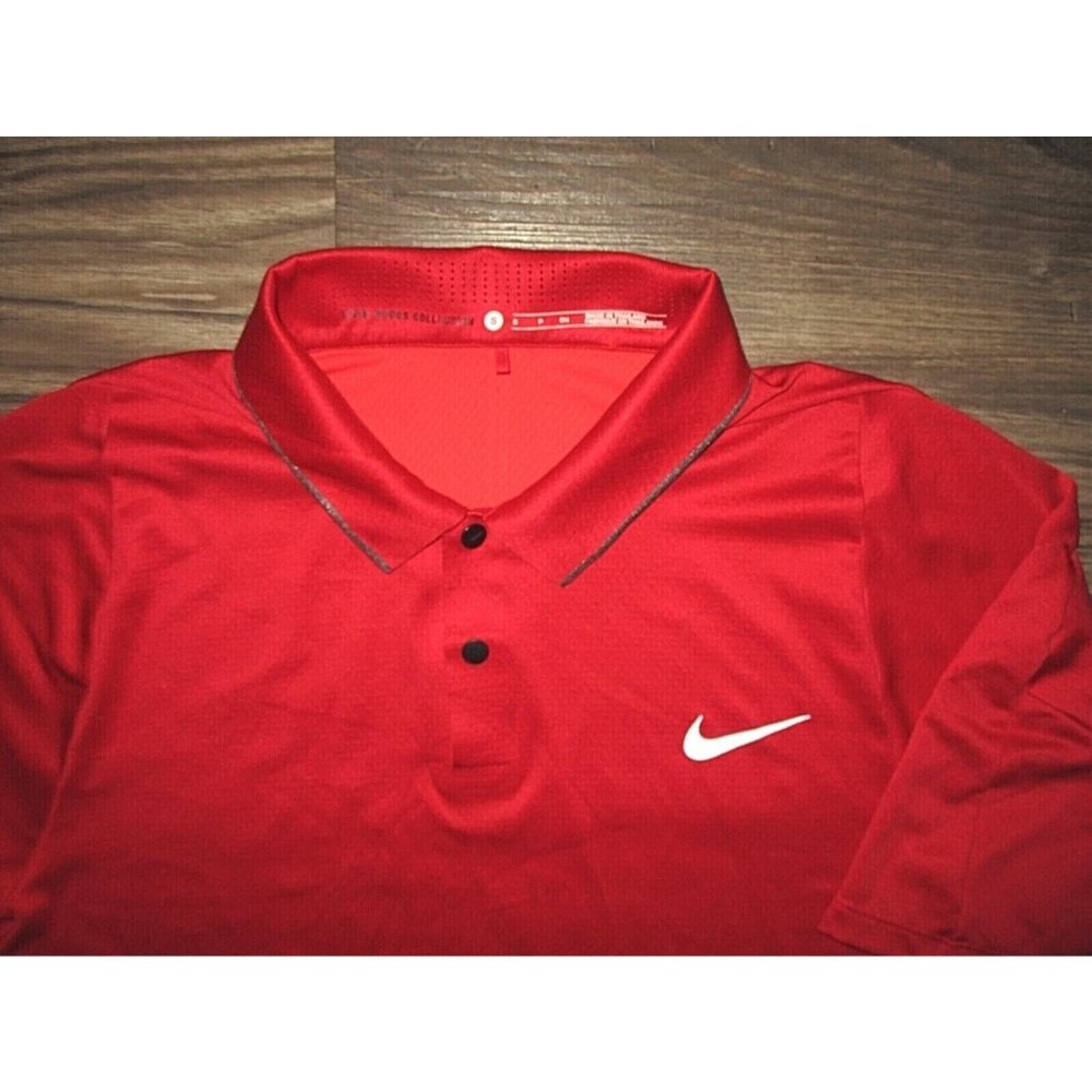 Tiger Woods Polo shirt SMALL Red